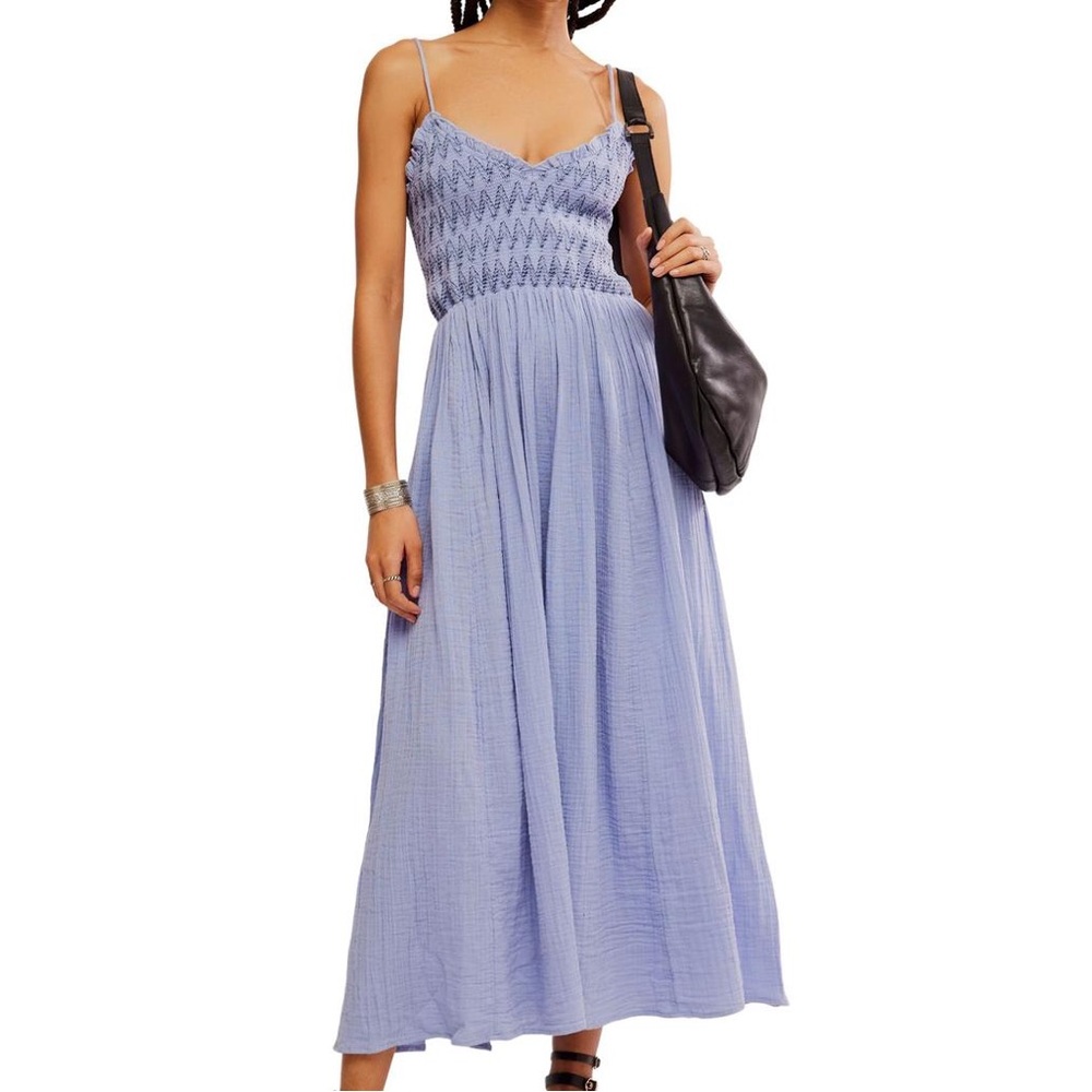 Free People Sweet Nothings Cotton Gauze Maxi Sundress